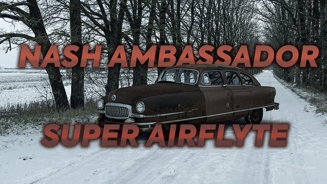 Мини-обзор ржавой ванны Nash Ambassador Super Airflyte 1951