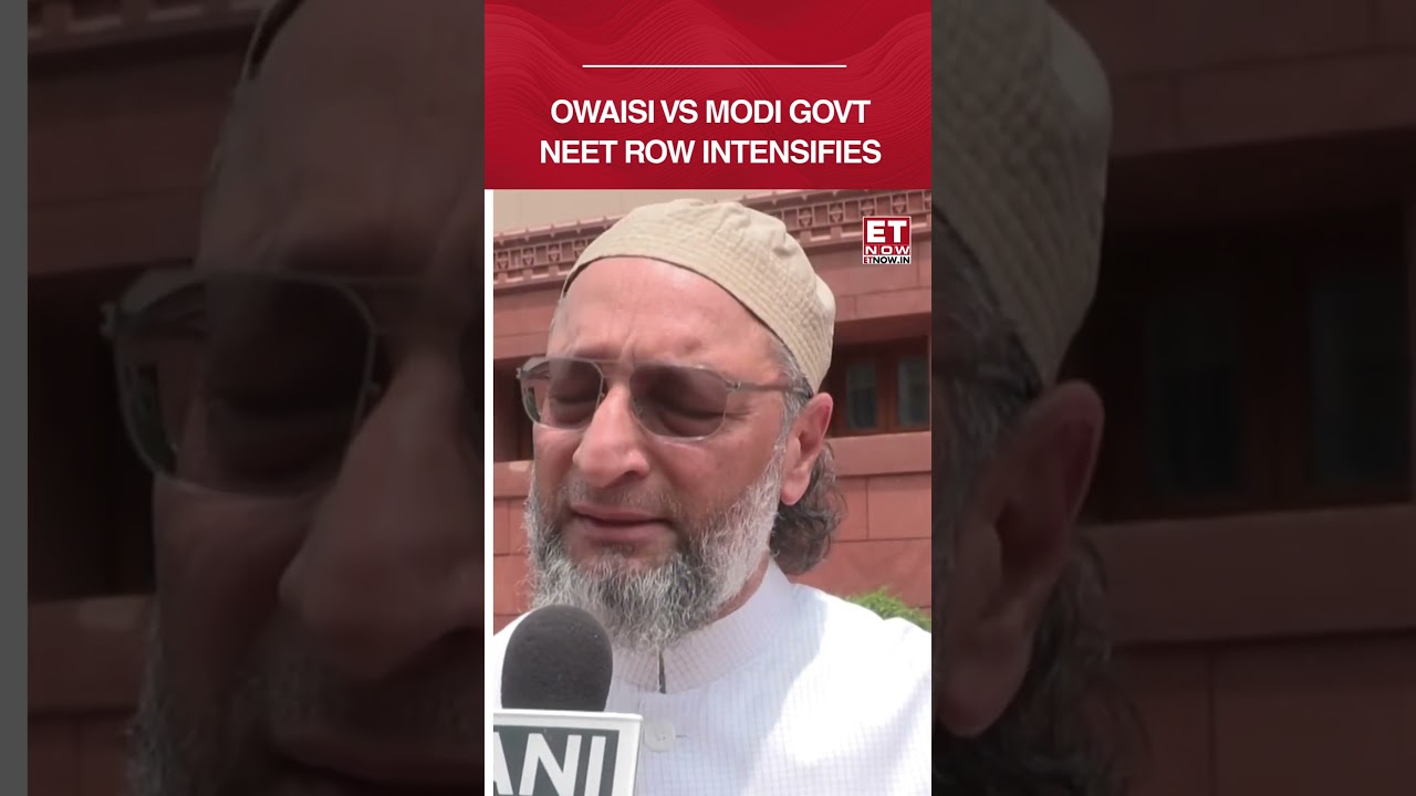 Political Heat Rises! Owaisi Launches Fresh Attack On Modi Govt Over NEET #owaisi #neet #watch