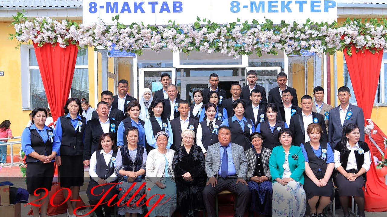 8-Sanli orta mektep 20-Jilliq Ushrasiw keshesi