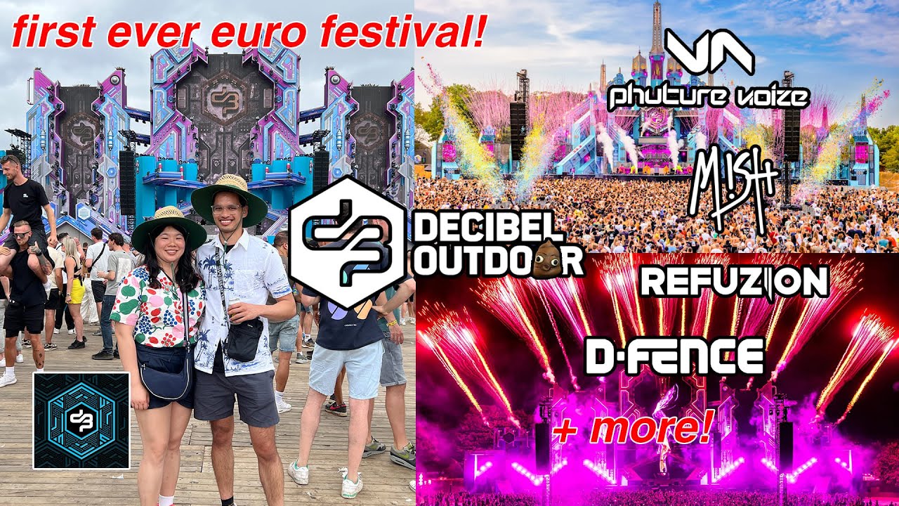 First Euro Festival!! // Decibel 2025 Saturday Vlog | Phuture Noize, BMBERJACK, D-Fence + MORE!