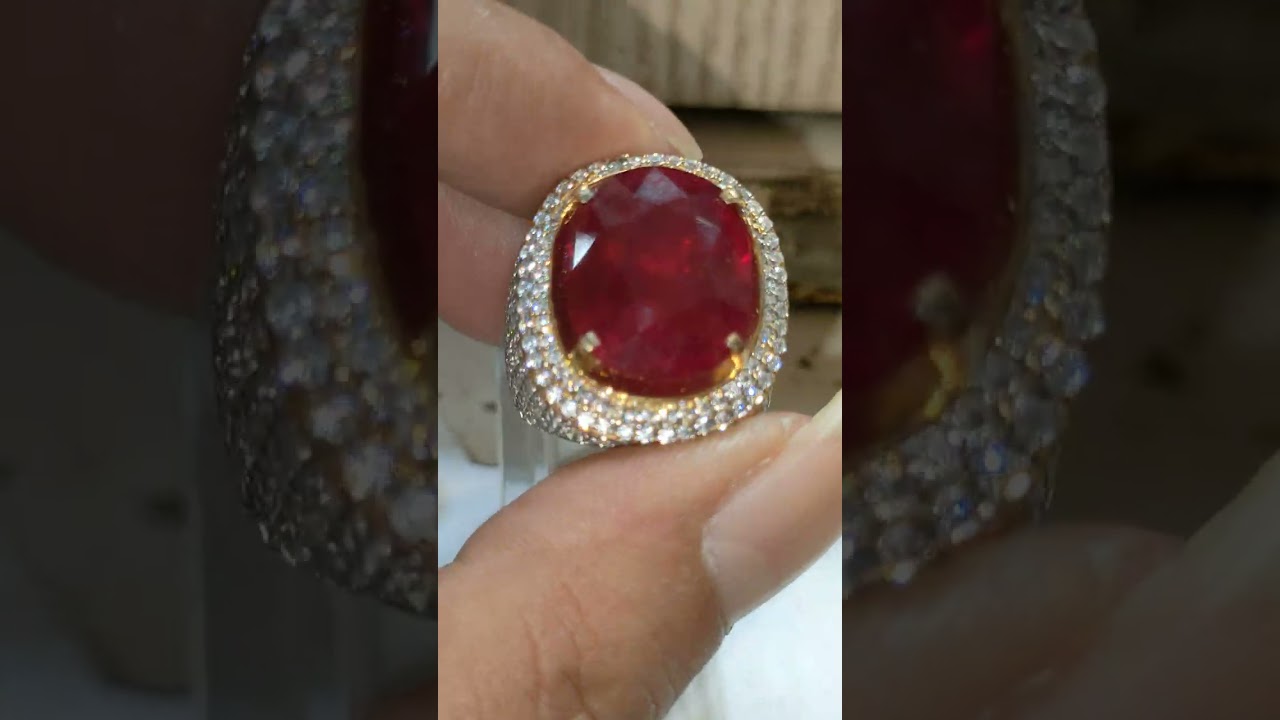 Review batu permata Rubi berkualitas bagus #pasarrawabeningofficial #gemstone #batucincin #ruby