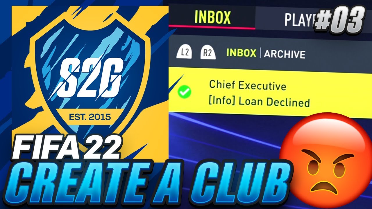 HE REJECTED US..😡 - FIFA 22 CREATE A CLUB Career Mode EP3