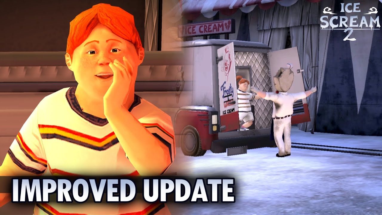 Ice Scream 2 Improved Update! (Full Gameplay)