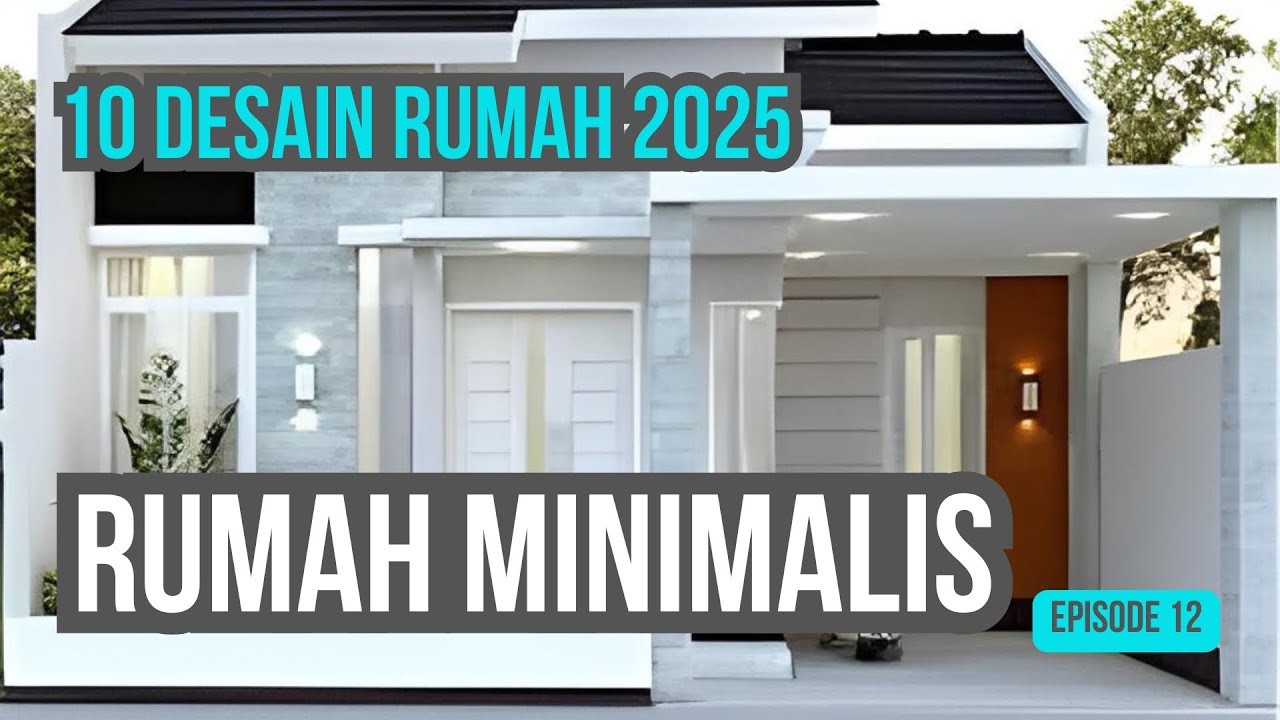 WAJIB TAHU! 10 DESAIN RUMAH MINIMALIS MODERN 2025 (TERBARU) | RANCANG CITRA 3D