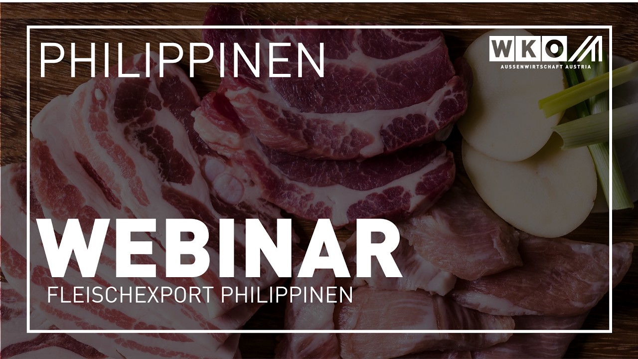 Webinar | Manila | Meat Exports to the Philippines | 20.01.2026