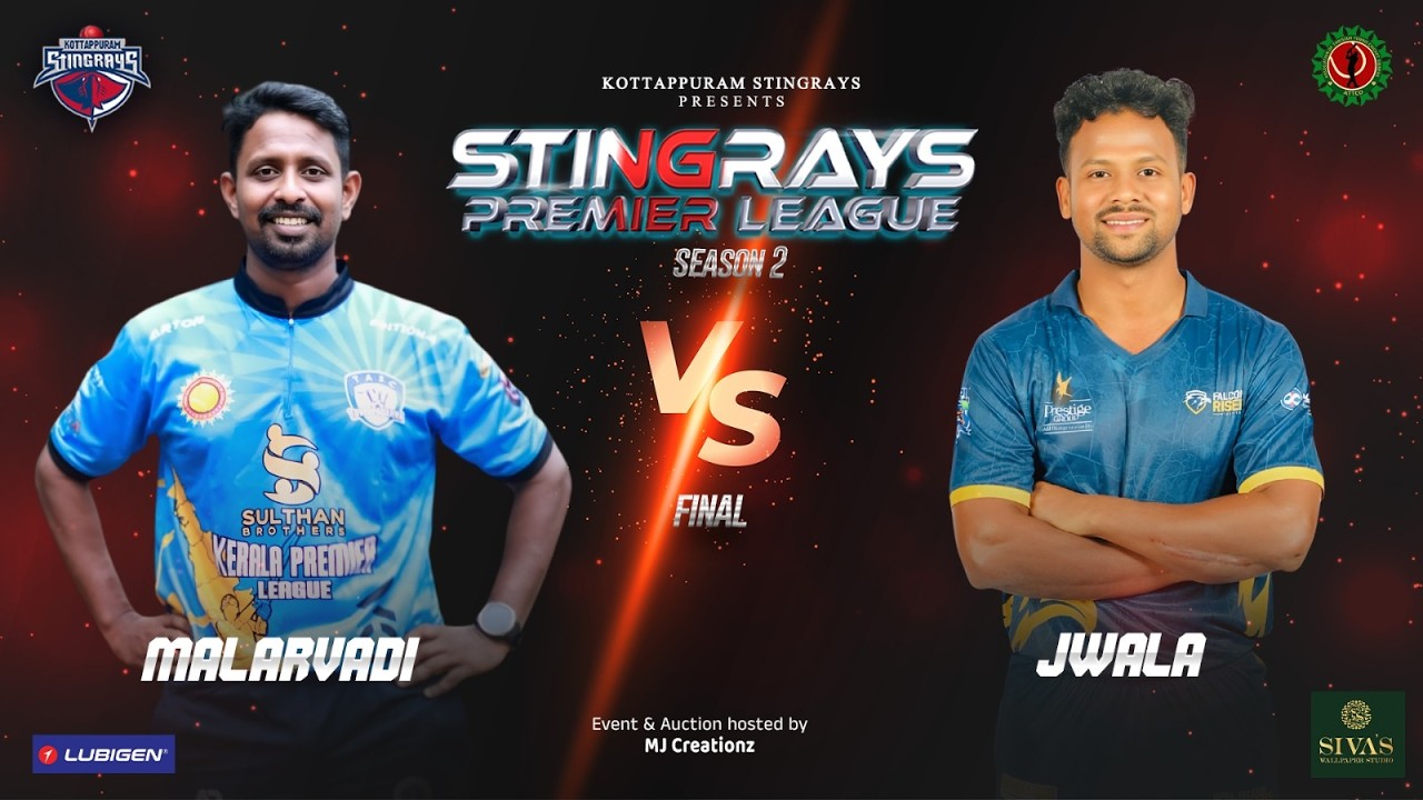 🏆GRAND FINAL🏆 || MALARVADI VS JWALA || Stingrays Premier League - Season 2 || Kottapuram Stingrays