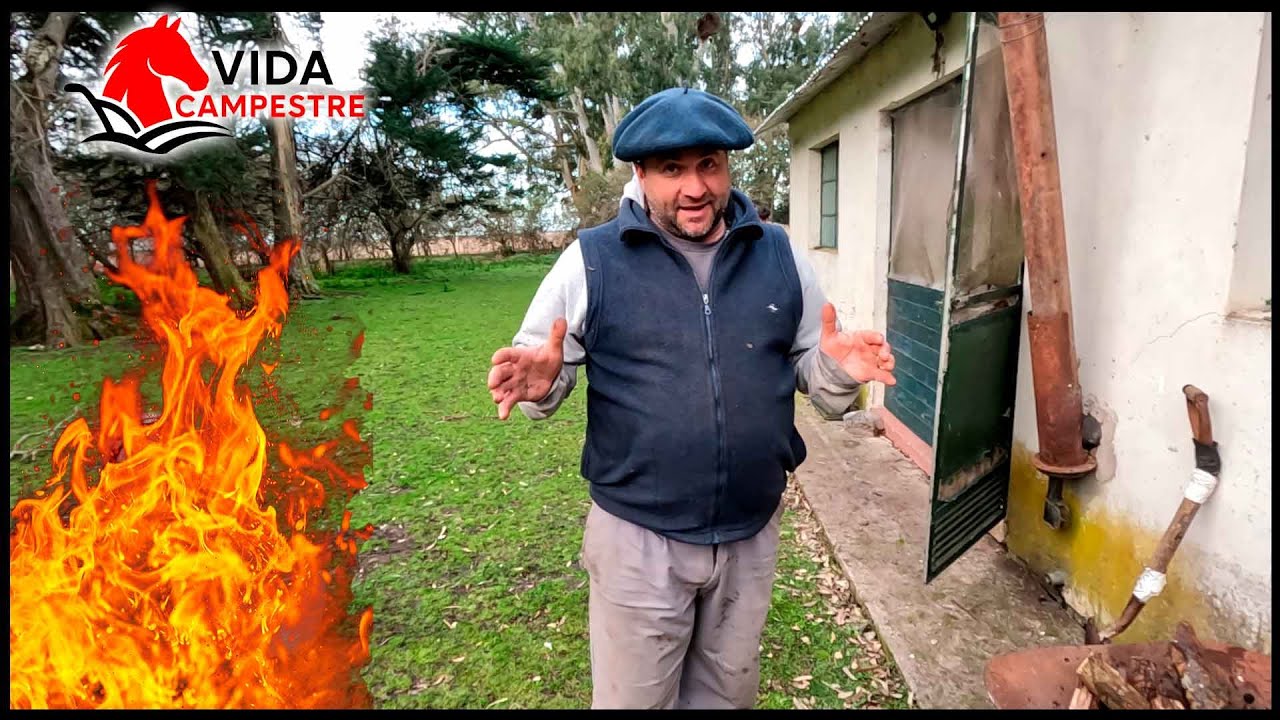 VAMOS A TRABAJAR EN EL CAMPO Y CASI SE PRENDE FUEGO LA CASA