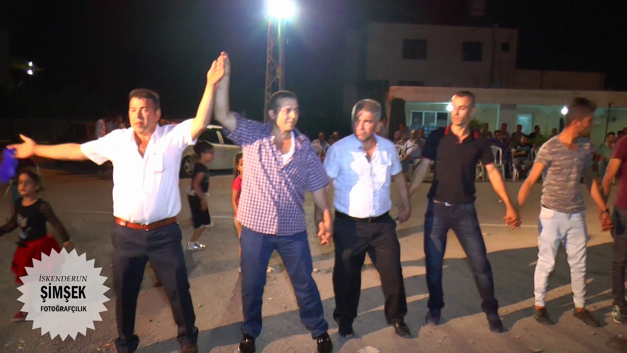 KÖY DÜĞÜNÜ GELİN-DAMAT HALAYDA  - KARAHÜSEYİNLİ KÖYÜ / HATAY İSKENDERUN 2017