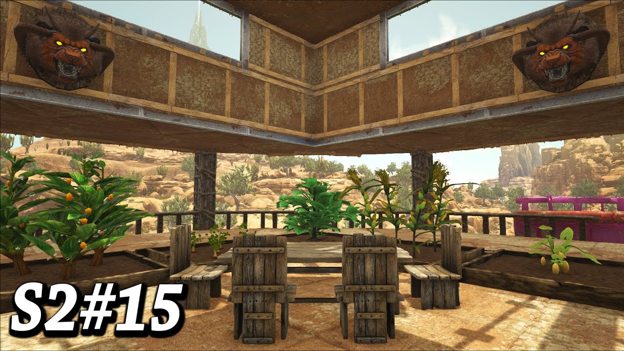 ARK THE BASE IS FINISHED!! S2Ep15 Scorched Earth Patreon Server