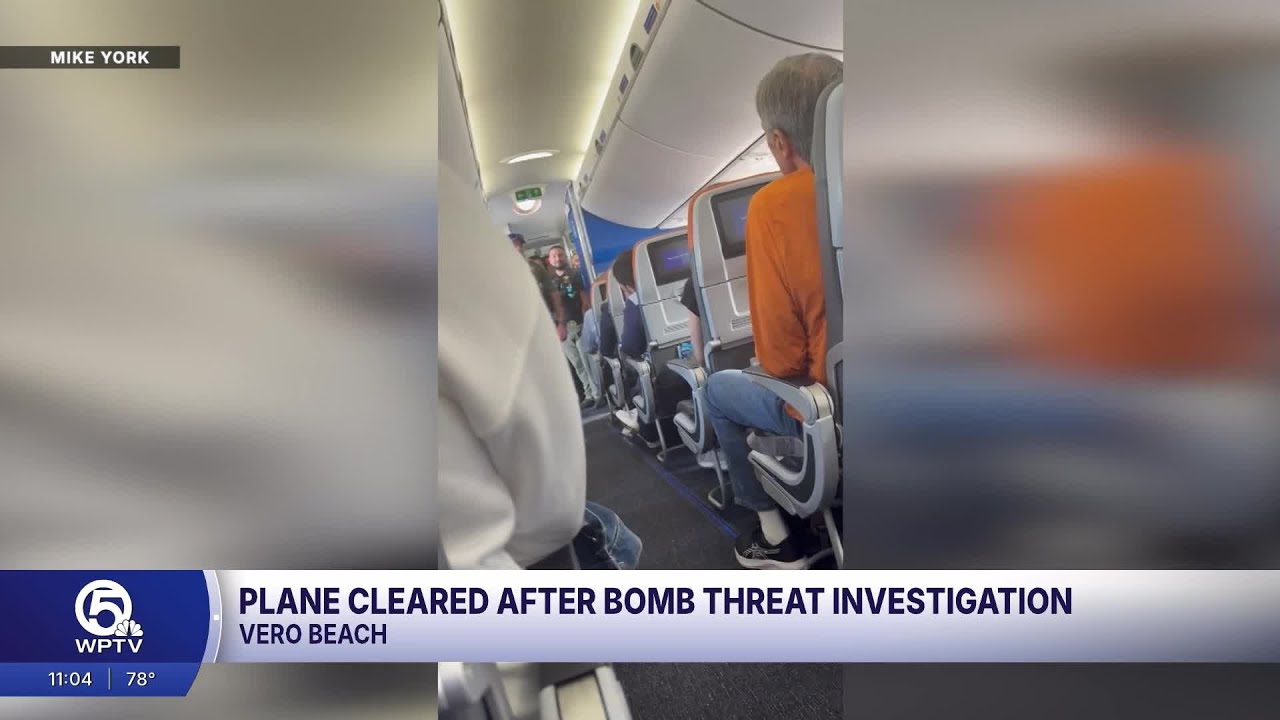 Рейс JetBlue в Веро-Бич разрешен после сообщения об угрозе взрыва.