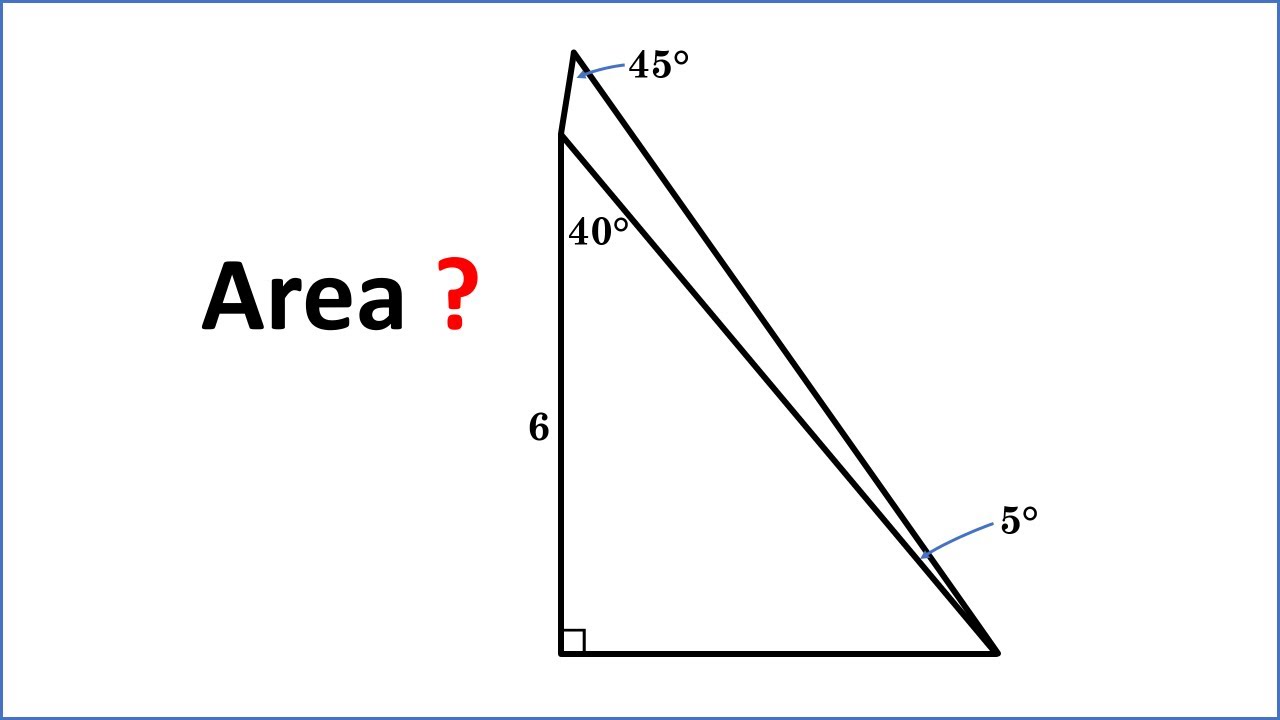 Incredible trick to solve this geometry problem