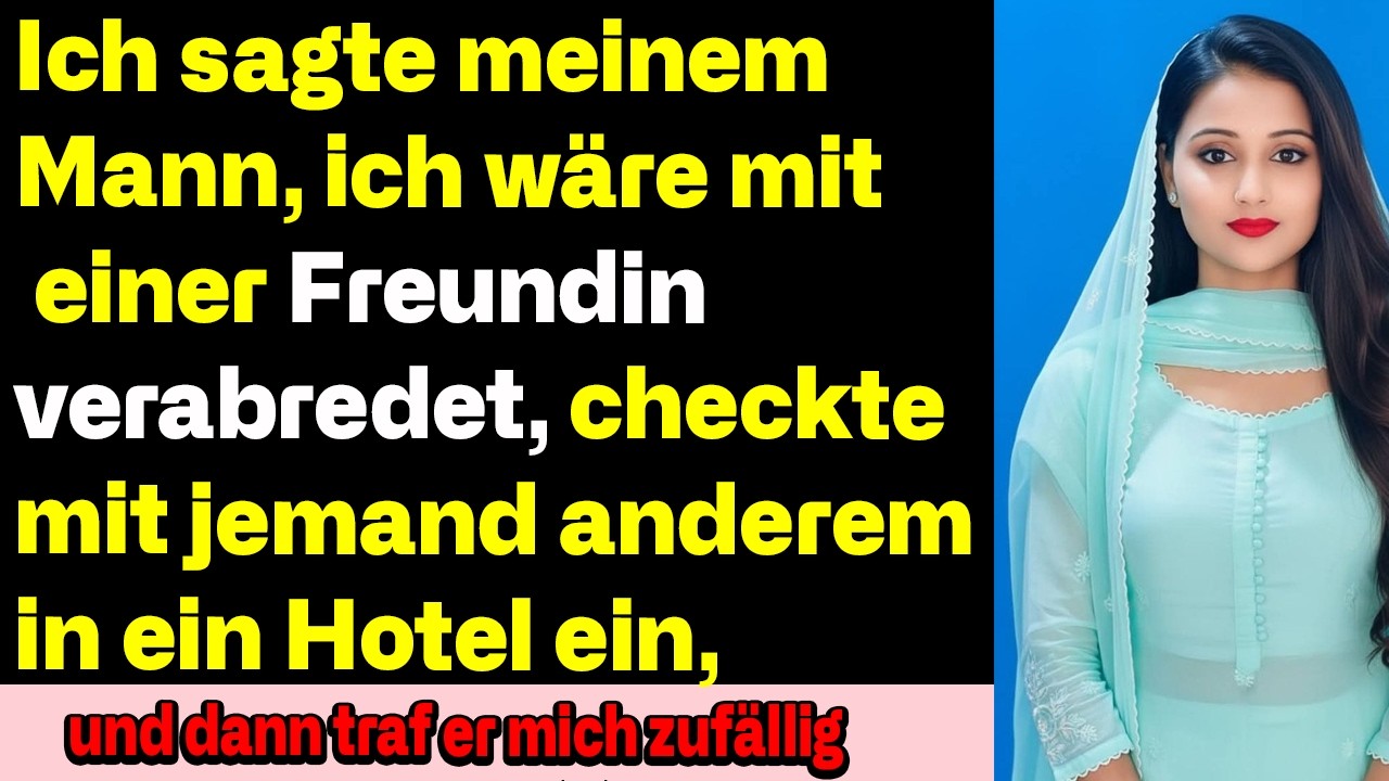 Ich log meinem Mann und ging mit einem anderen ins Hotel – dann stand er plötzlich vor mir