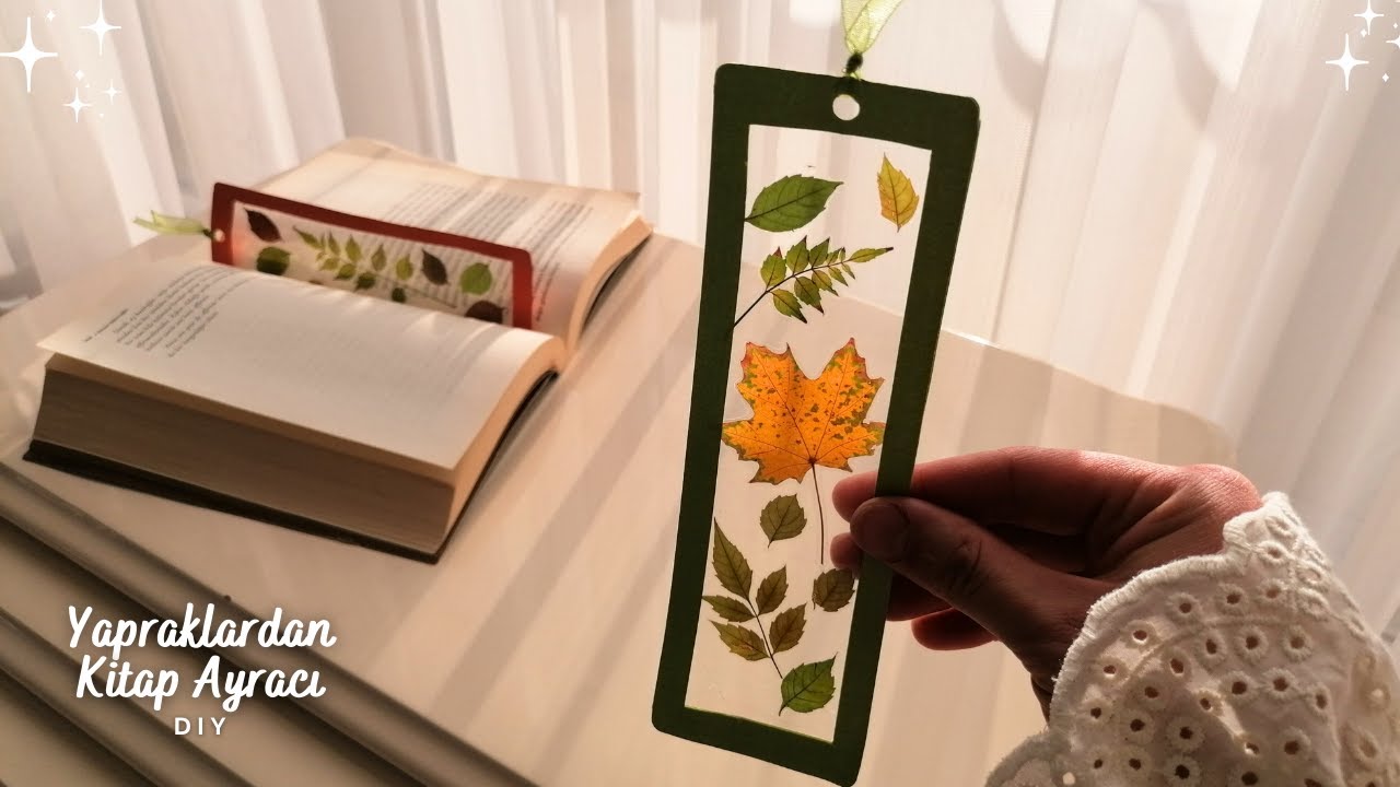 МИЛЫЕ ЗАКЛАДКИ ИЗ ЛИСТЬЕВ 📖 КРУТЫЕ ШКОЛЬНЫЕ ПРЕДМЕТЫ своими руками 🤩🤗🤩