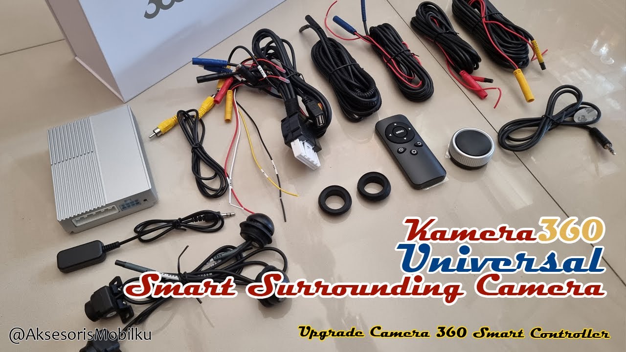 Review Kamera Parkir Mobil 360 Model 3D Smart Control Surrounding Camera
