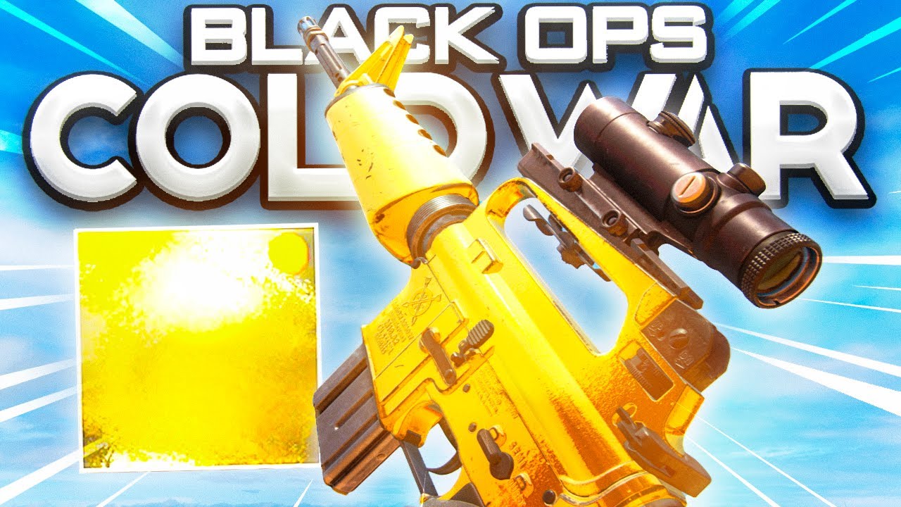 MI PRIMER ARMA DE ORO EN COD BLACK OPS COLD WAR *M16*