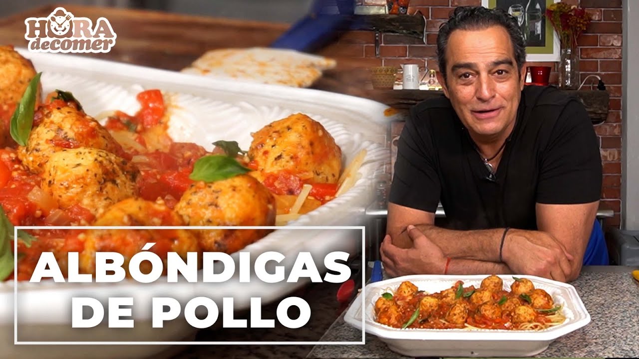 ¿CÓMO hacer ALBÓNDIGAS de POLLO?  ¡Fácil y Rápido! | Omar Fierro