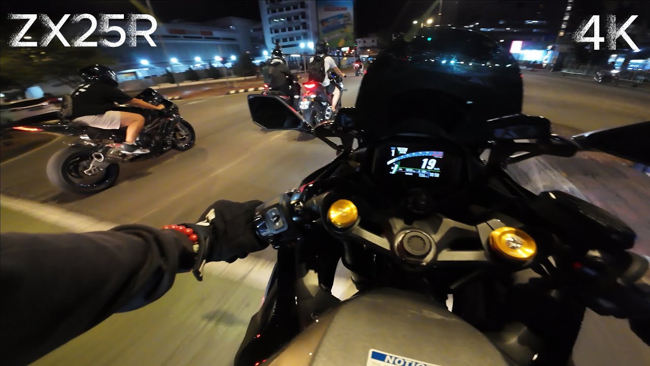 Long Time No Night Ride | Inline4 | KAWASAKI ZX25R