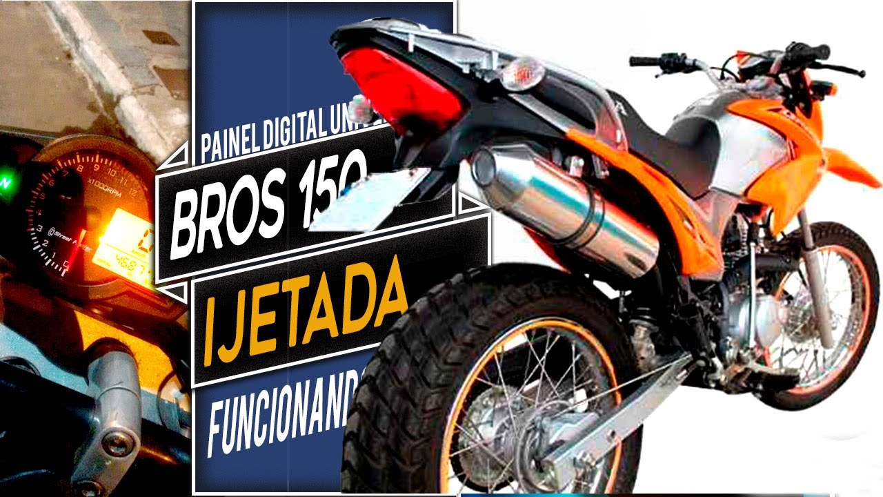 Bros Injetada com Painel Digital SF1 original - Video Curinho