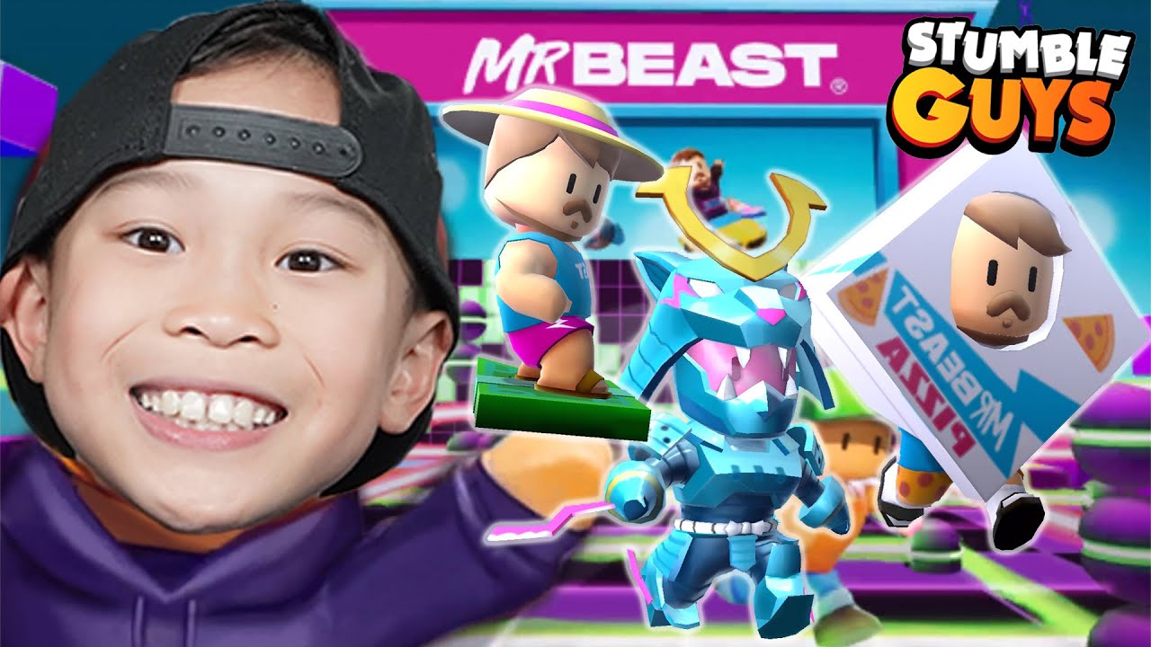 Kaven plays the New Mr Beast Update in Stumble Guys