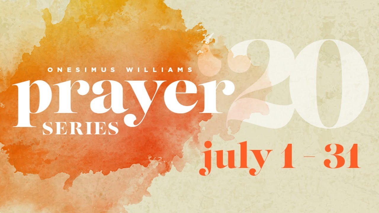Prayer Dialogue w/ Dr. James Tan 07.23.2020
