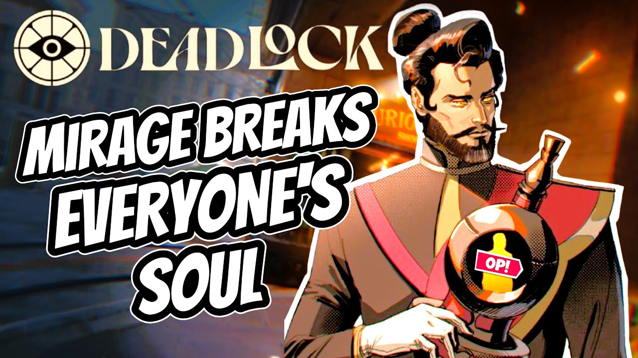 DEADLOCK - BROKEN #1 MIRAGE BUILD DESTROYS LOBBY | How to Play MIRAGE like an EXPERT