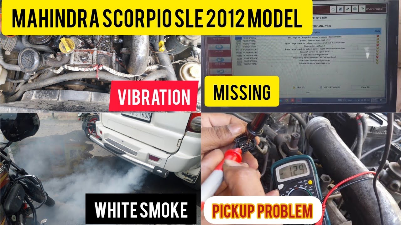 MAHINDRA SCORPIO! PIKUP PROBLEM! MISSING PROBLEM! VIBRATION PROBLEM!
