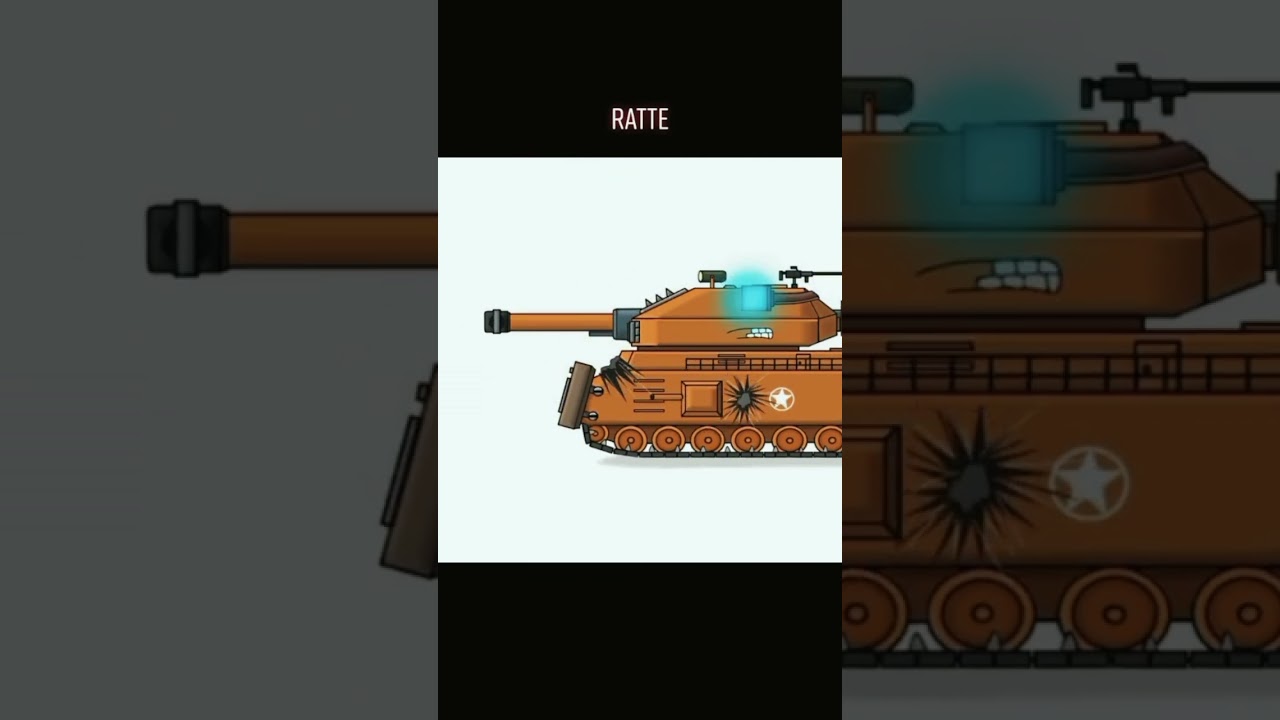 Эволюция #RATTE: Путь к Победе #shorts #мультики_мира_танков #мультики_о_танках