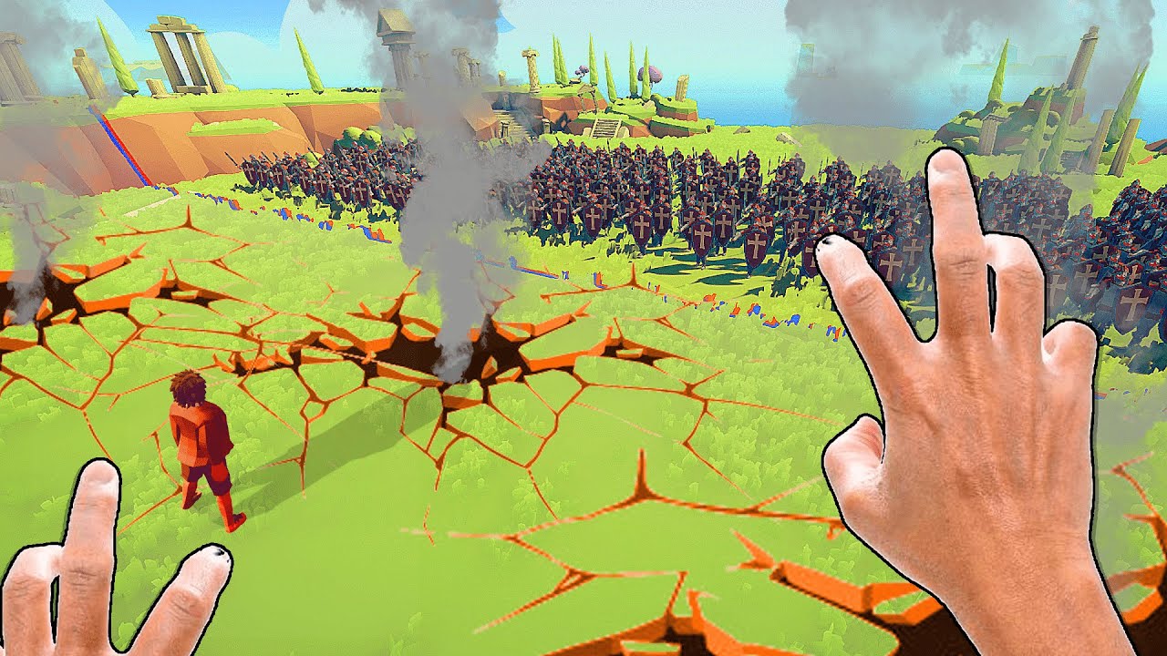 My Viewers Made IMPOSSIBLE BATTLES And I RUINED Them With NUKES In Totally Accurate Battle Simulator