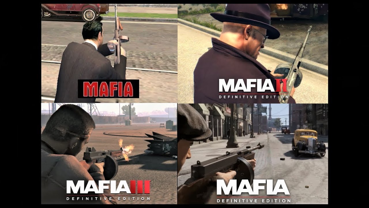 Mafia Gun Comparison | Oldest To Newest
