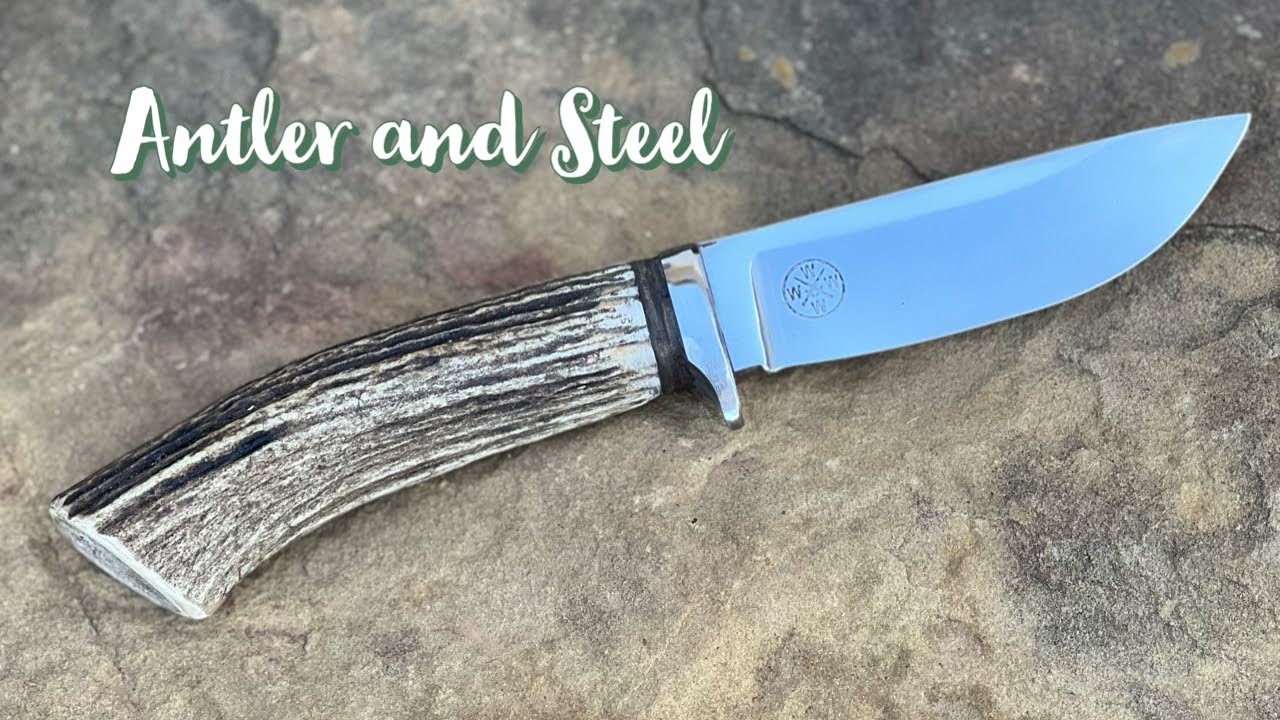 Making a Knife with Antler Handle