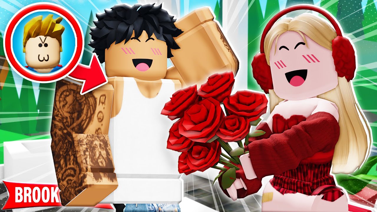ich TROLLE EMILY als ONLINE DATER in Roblox Brookhaven!