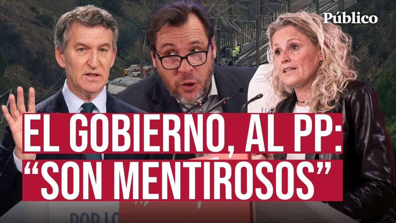 La respuesta de la portavoz del PSOE a FEIJÓO por los TRENES: 