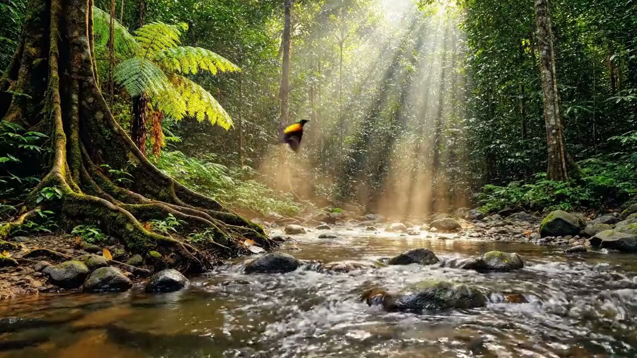 Deep Sleep in Minutes 🌙 Gentle River Sounds & Night Nature Ambience