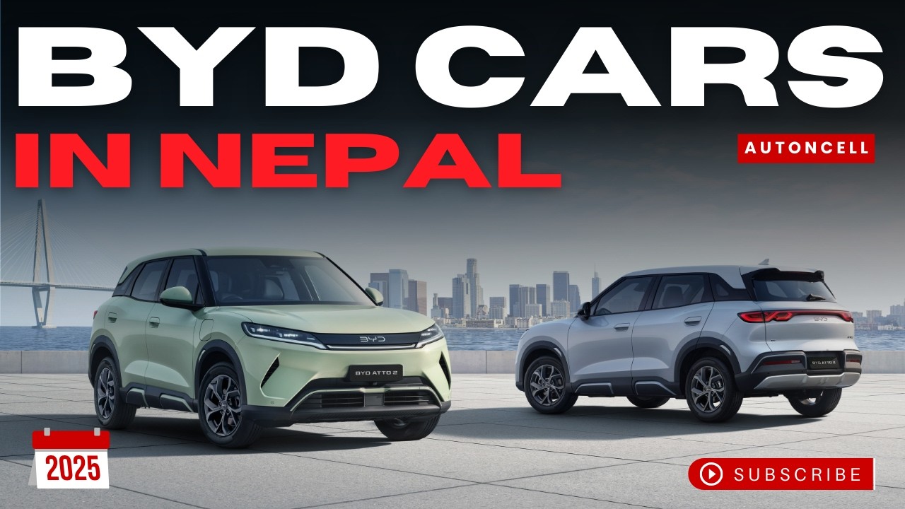 BYD Cars Price in Nepal 2025 | BYD EVहरुको नेपालमा मूल्य र विशेषताहरु