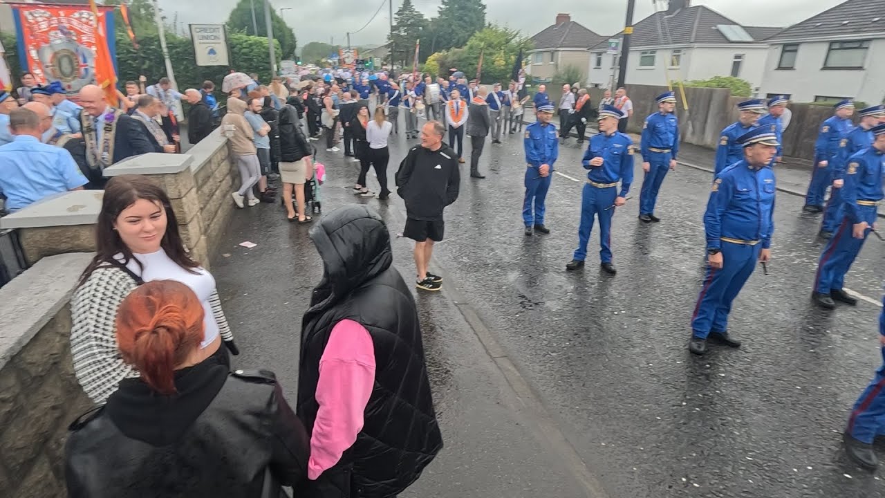 Cloughfern mini 12th Parade on 27/6/2025.
