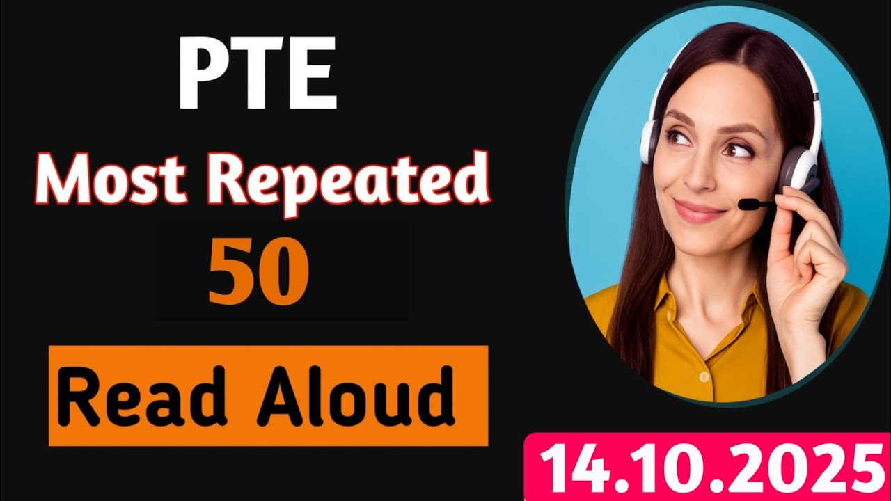 PTE Read Aloud Practice | 14.10.2025 | PTE Read Aloud | PTE Read Aloud Practice 2025 #ptereadaloud