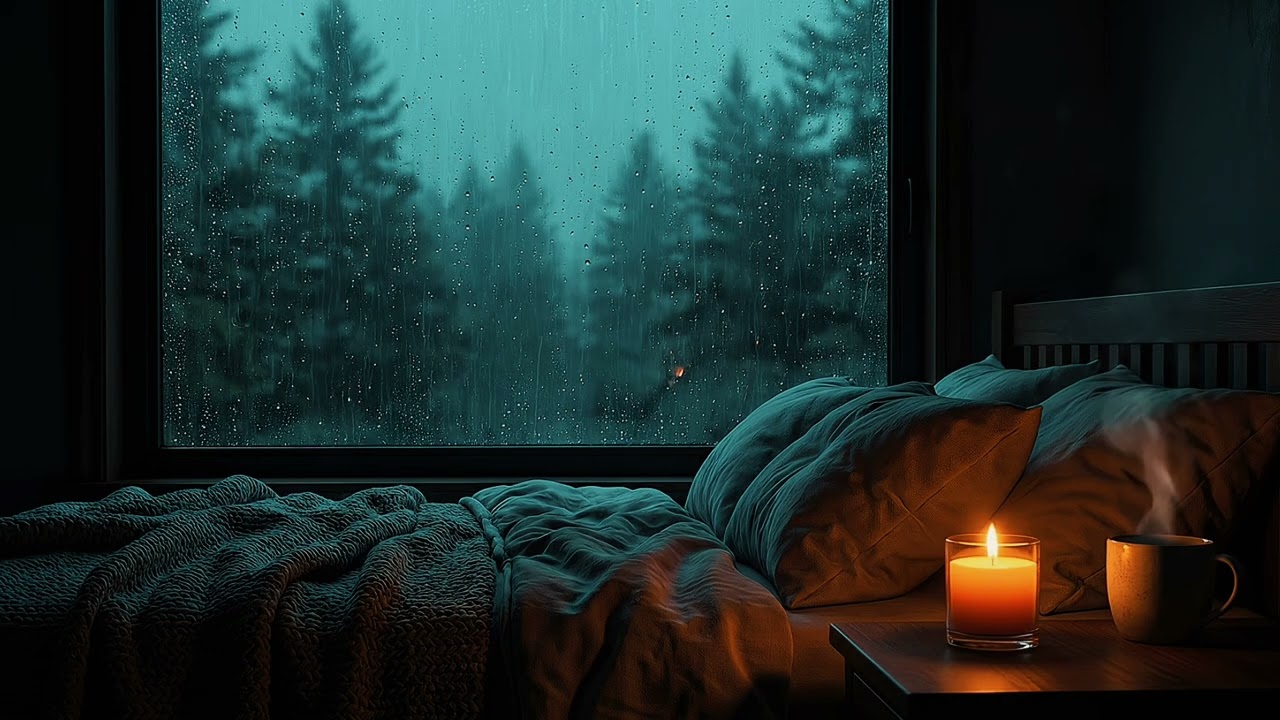 Sleep Instantly with Soft Rain Sounds 🌧️ No Thunder, Pure Relaxation