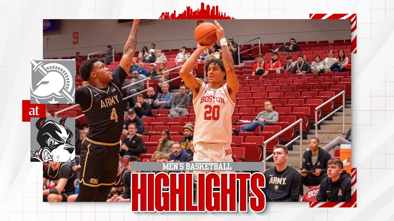 Highlights: Men's Basketball vs. Army (1/10/26)