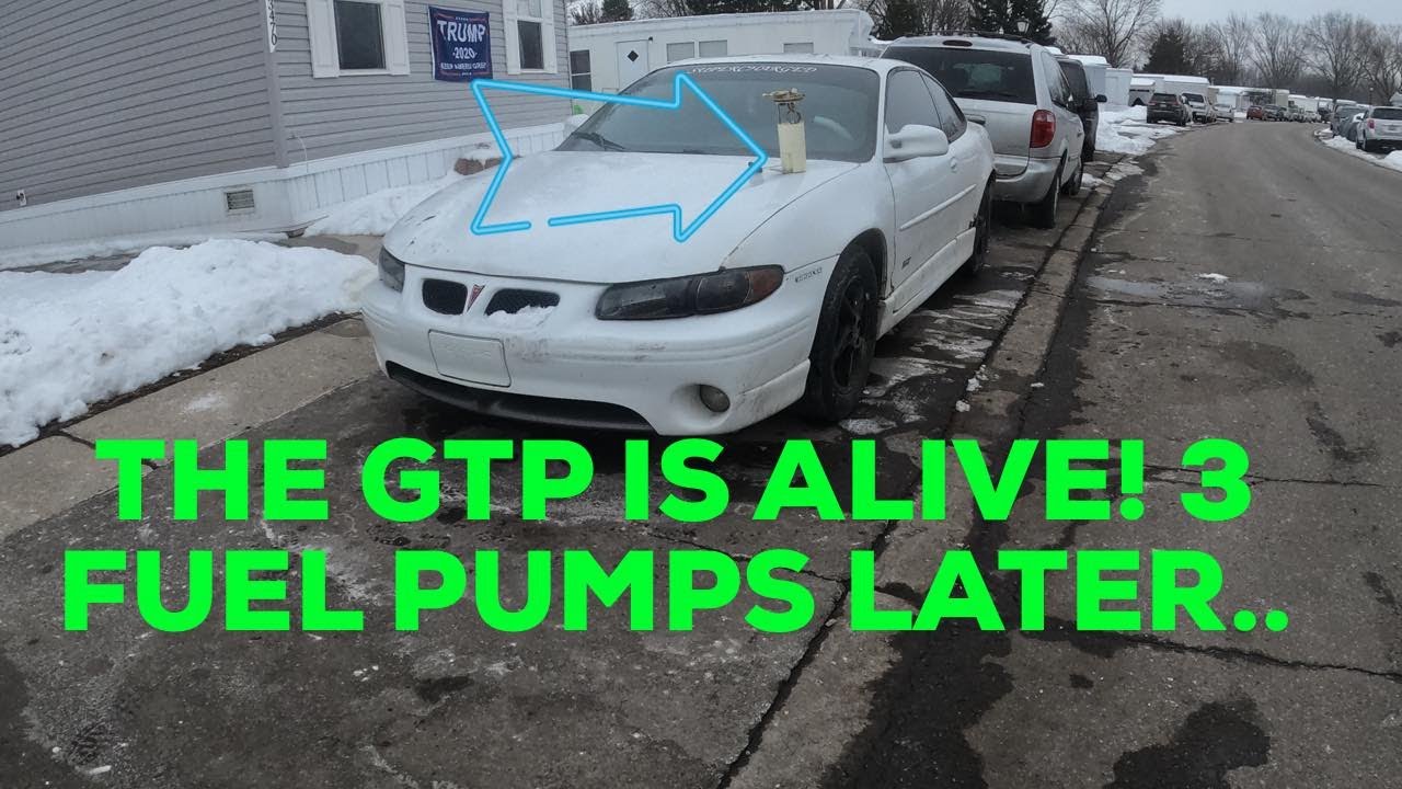 The Supercharged Grand Prix is alive! Replacing the fuel pump!
