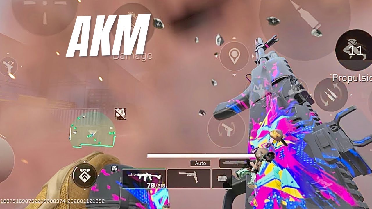 AKM GAMEPLAY TRESHOLD | DELTA FORCE MOBILE