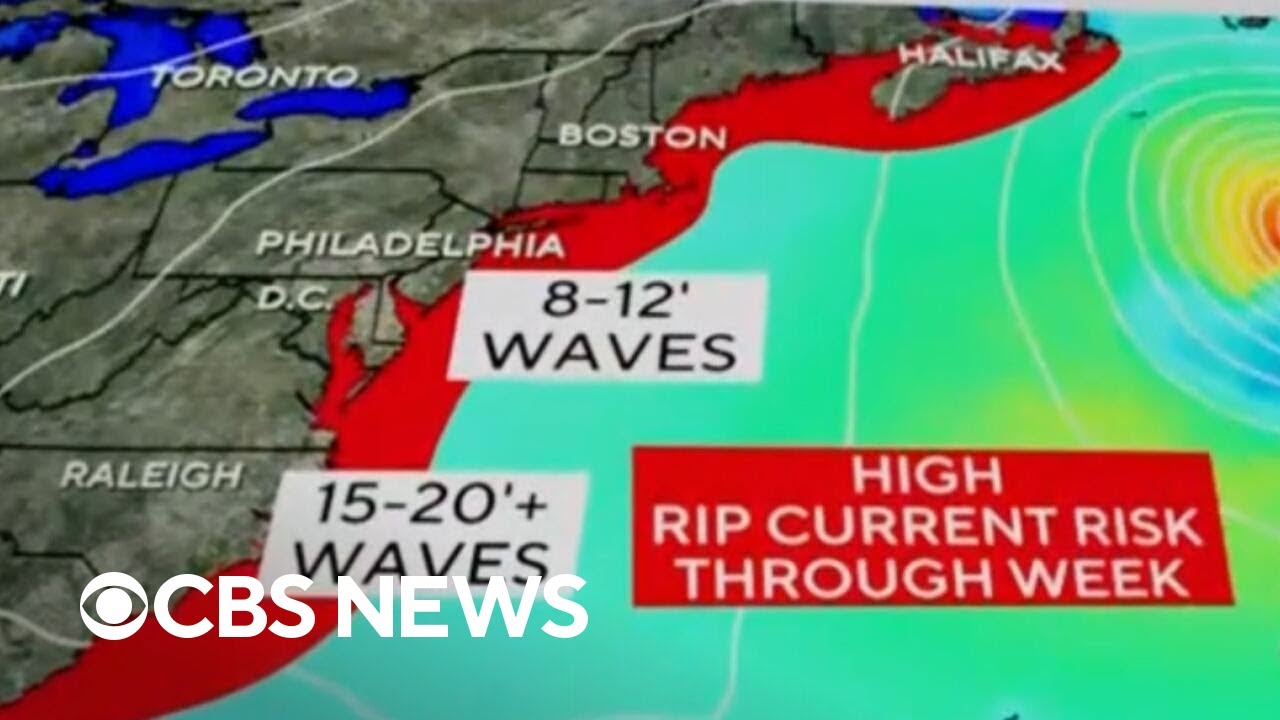 Hurricane Erin could erode parts of the East Coast