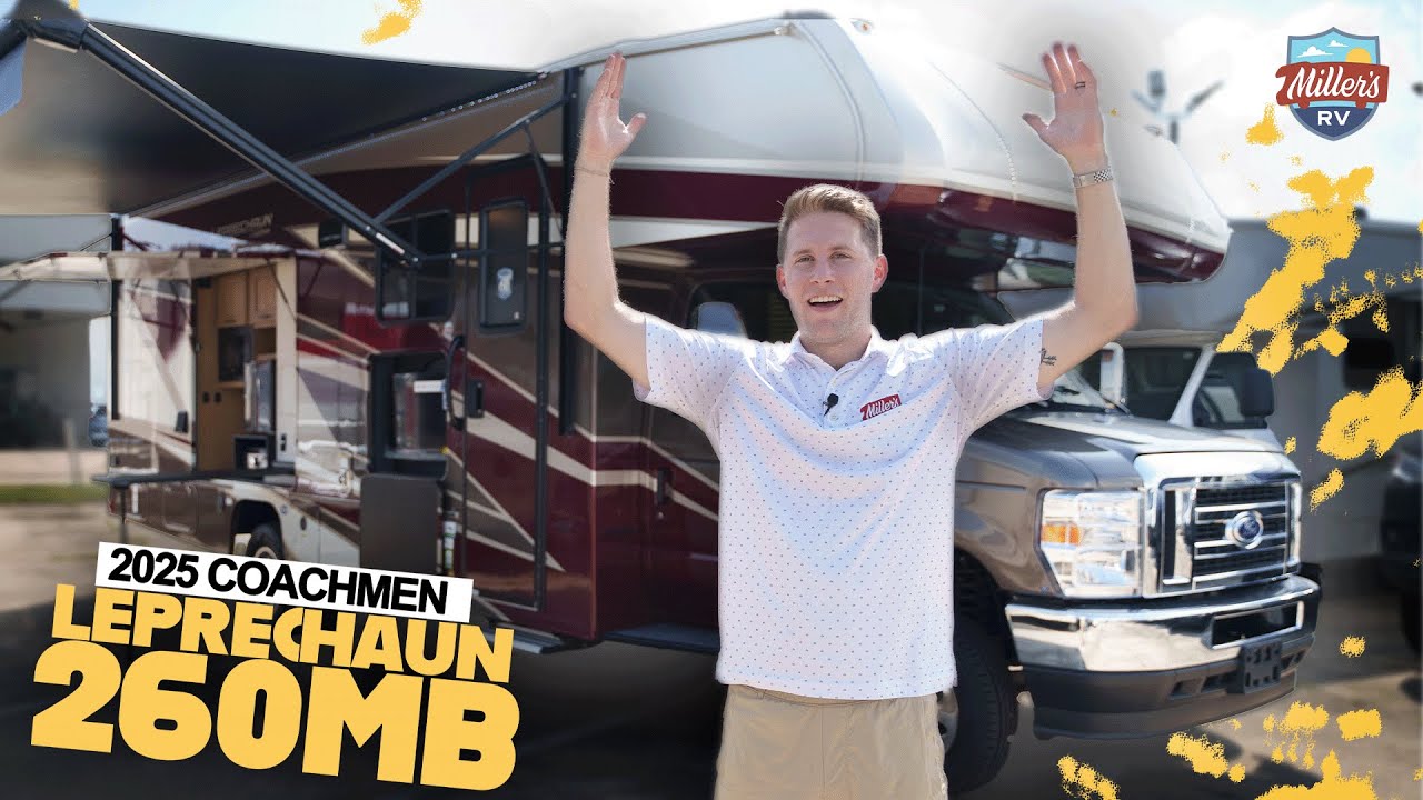 This Class C RV CHANGES EVERYTHING! 2025 Coachmen Leprechaun 260MB