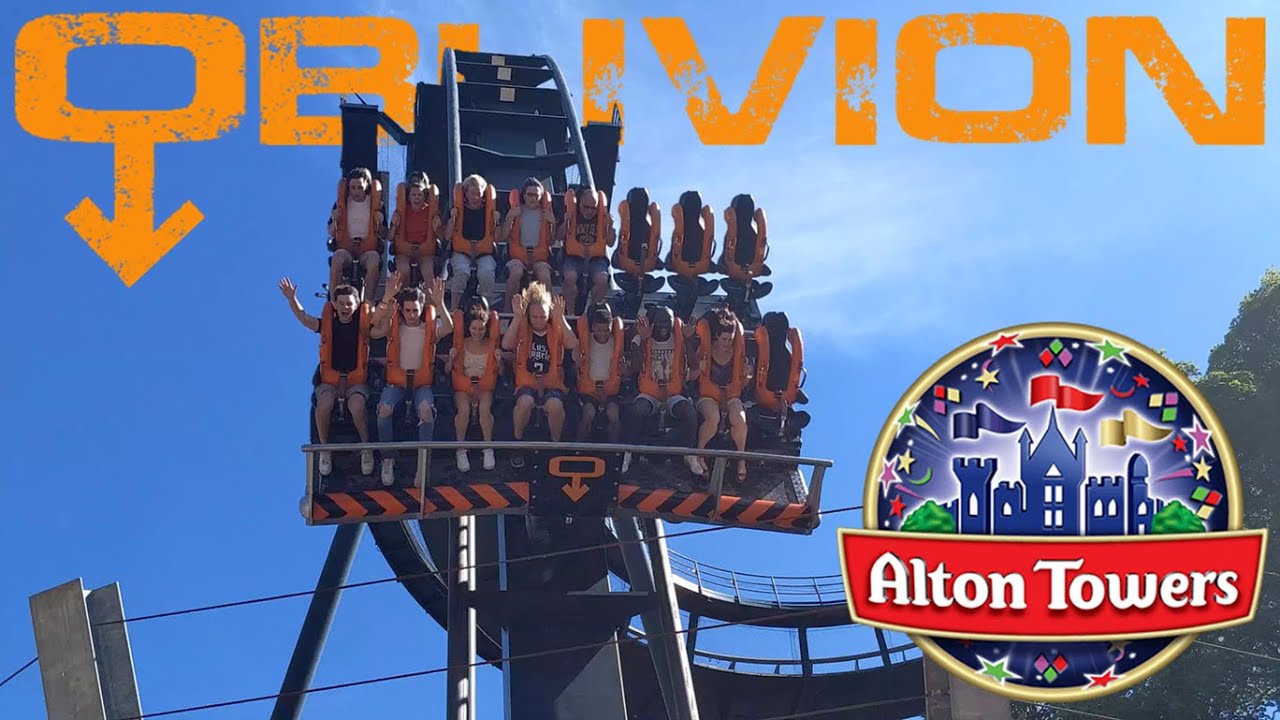 Oblivion Offride 4K Alton Towers Resort