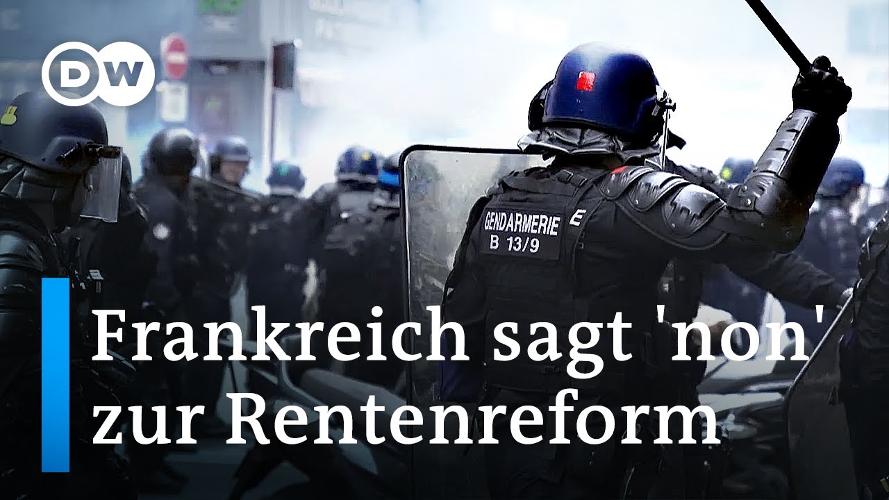 Proteste gegen Macrons Reform werden immer radikaler | Fokus Europa