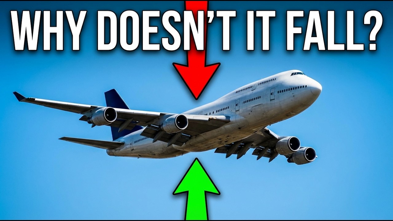 How Can A Plane That Weighs Tons Stay In The Air?