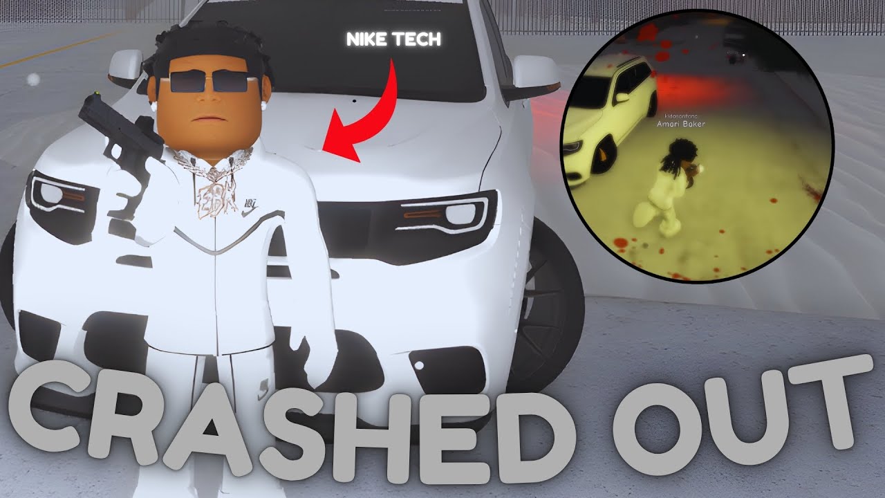I Put on a All White NIKE TECH and CRASHED Out in South Bronx The Trenches Roblox!