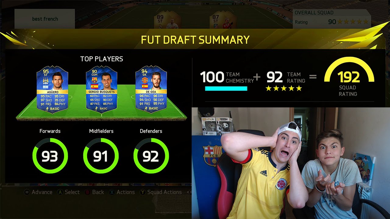&iquest;EL MEJOR FUT DRAFT? con MiniBuyer