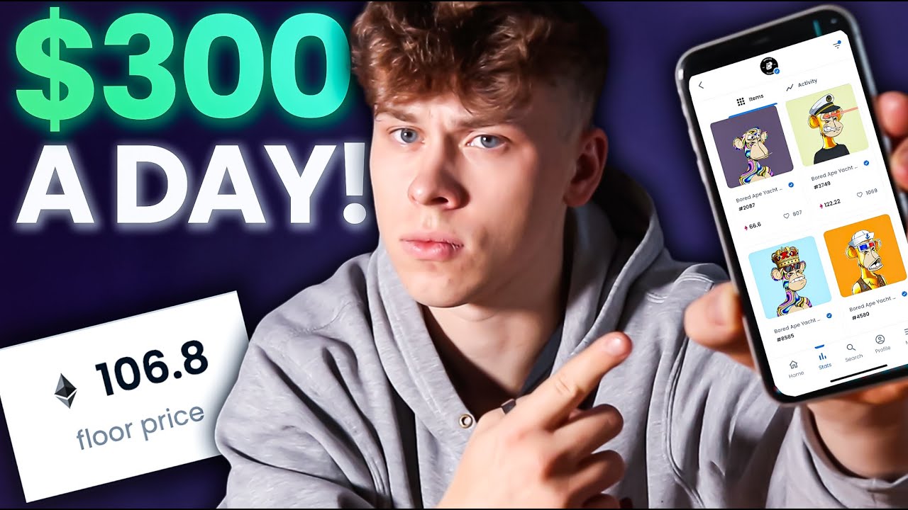 HOW TO MAKE $300 A DAY TRADING & FLIPPING NFTS 🔥  | THE BEST NFT TRADING STRATEGIES RIGHT NOW