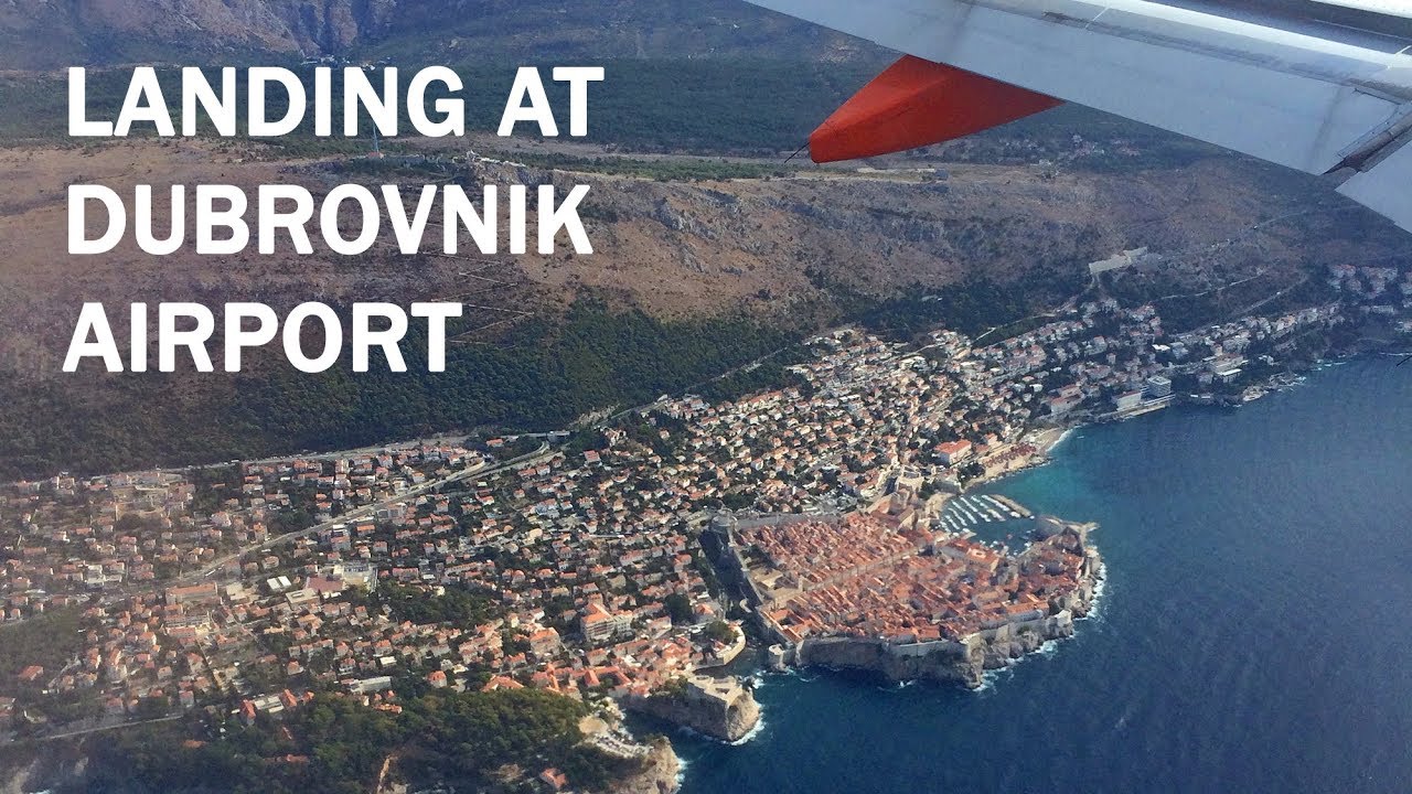 Landing at Dubrovnik Airport, Croatia | easyJet A320