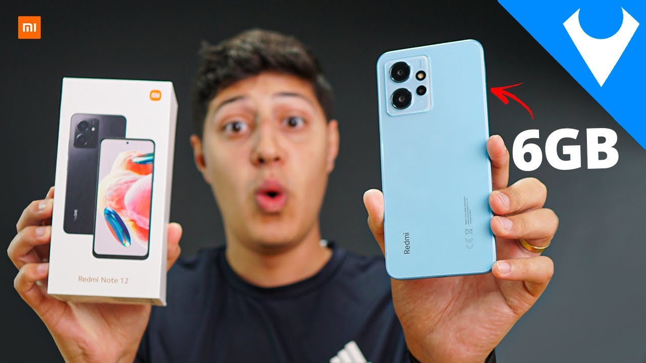 Não ACREDITO! Comprei o Redmi NOTE 12 com 6GB de RAM melhor e mais BARATO?